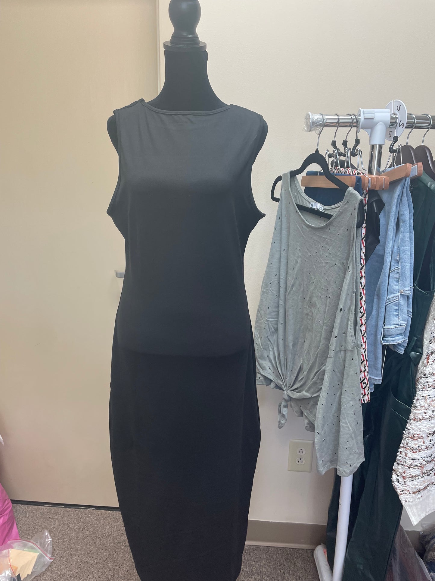 Solid Color Dress