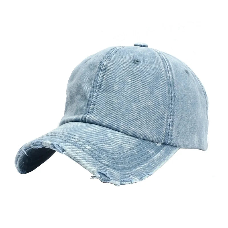Solid Color Curved Eaves Baseball Cap