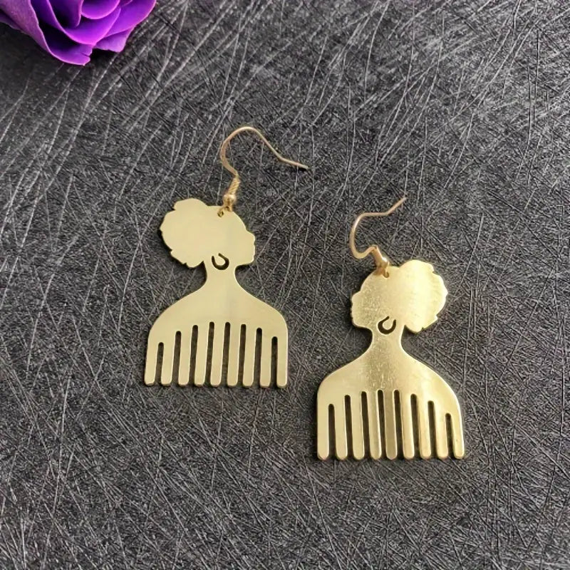 Afro Chic Portrait Drops