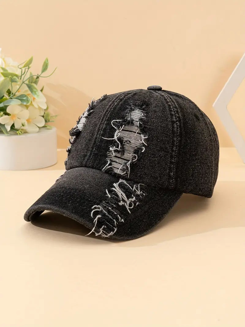 Vintage Washed Distressed Baseball Cap