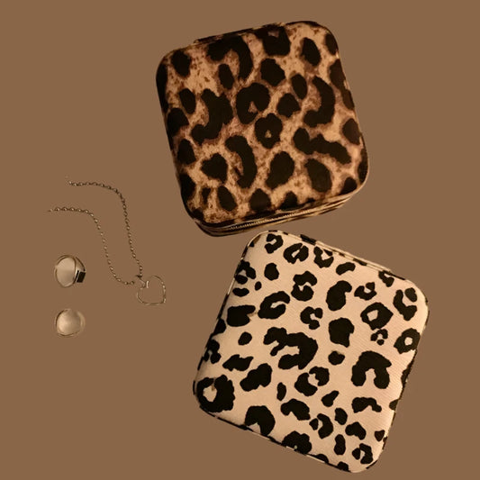 Leopard Pattern Jewelry Box