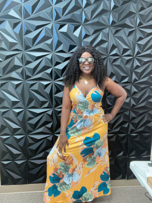 V neck Strapless dress