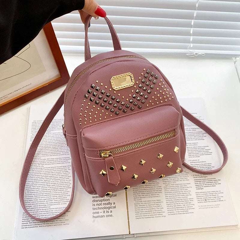 Small Studded Backpack
