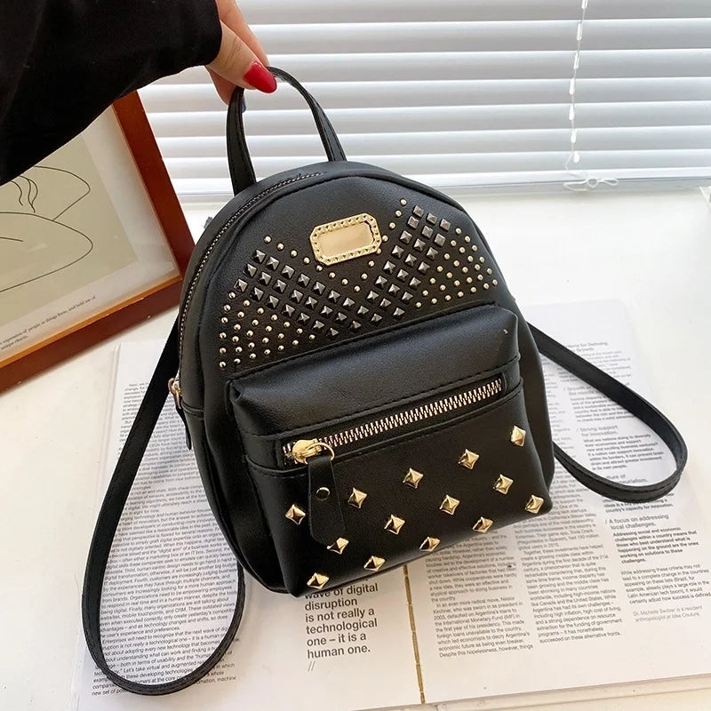 Small Studded Backpack