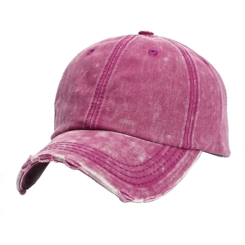 Solid Color Curved Eaves Baseball Cap