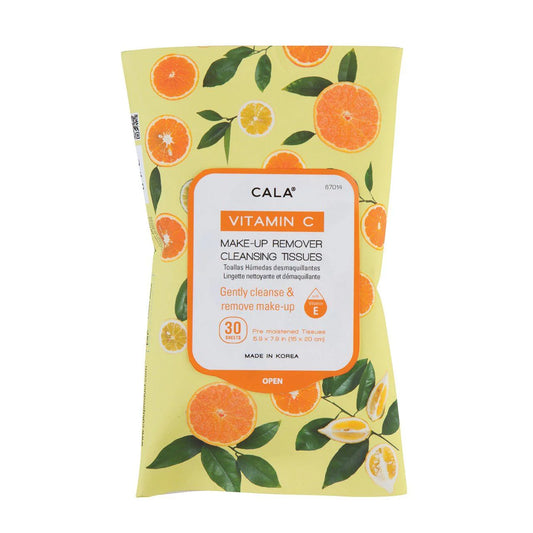 Cala Vitamin C Makeup Remover Cleansing Tissues