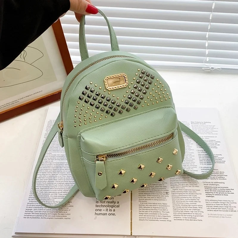 Small Studded Backpack