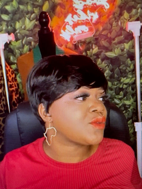 100% HUMAN HAIR NON LACE MACHINE MADE PIXIE CUT