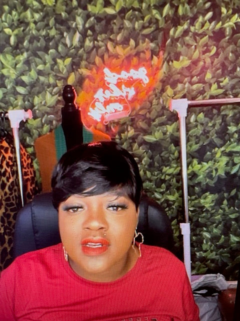 100% HUMAN HAIR NON LACE MACHINE MADE PIXIE CUT