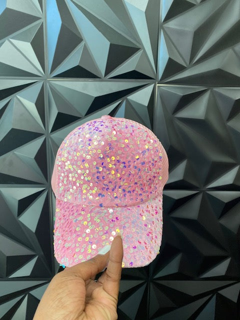 Texture Sequin Hat