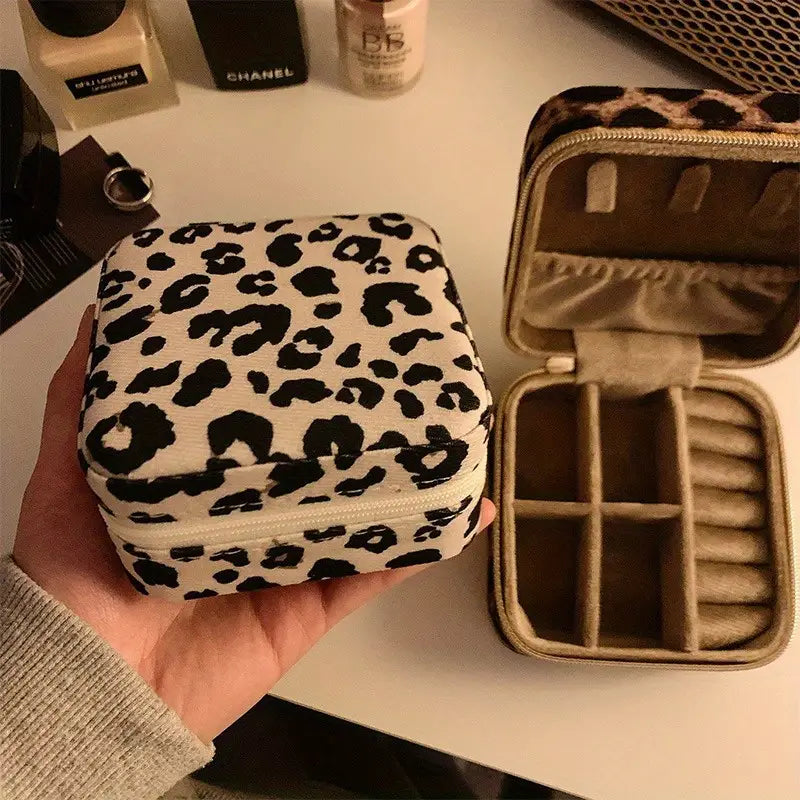Leopard Pattern Jewelry Box