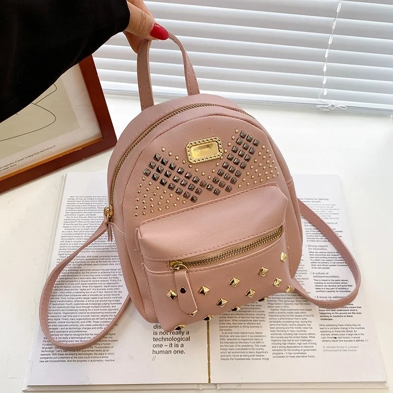 Small Studded Backpack