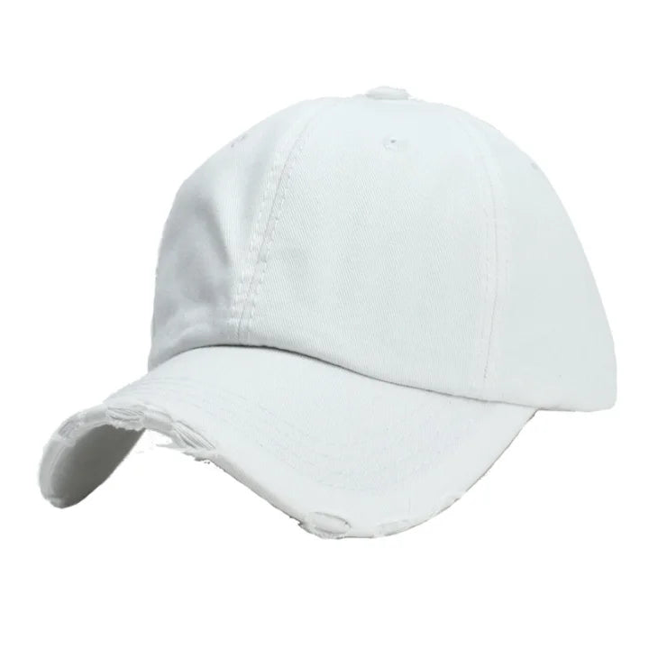 Solid Color Curved Eaves Baseball Cap