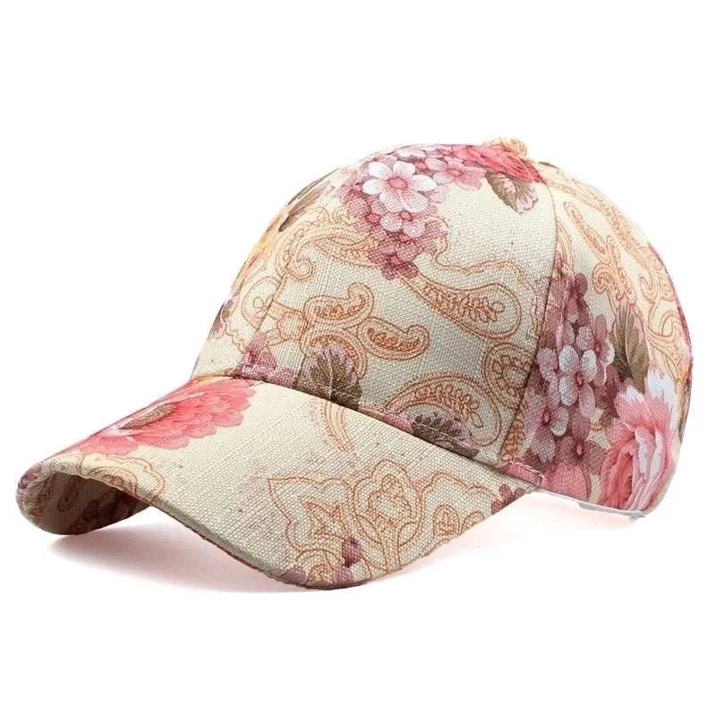 Flower Baseball Cap
